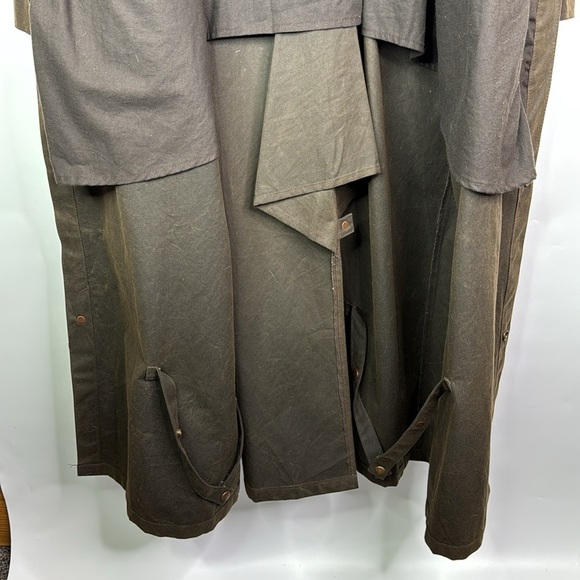 The Australian Outback Collection Oilskin Green Duster Rancher Jacket XXL - Picture 9 of 14